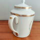 Antique porcelain teapot