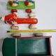 Set of three vintage pulling toys, 50s-60s