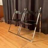 A pair of Elios chairs by Fontoni & Geraci, Italy, 1960s