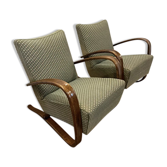 Set of 2 armchairs by Jindrich Halabala