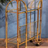 Metal-glass trolley 1970s