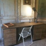 Pine workshop desk