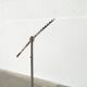 Mid-century German space age metal coat rack by Bremshey, Solingen