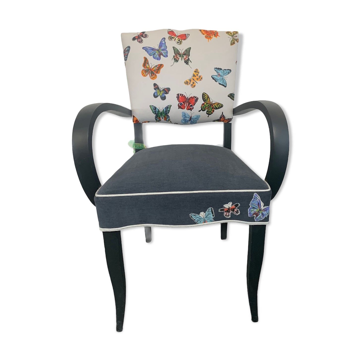Fauteuil bridge papillons