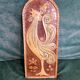 Art pottery with a rooster