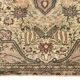 6x8 Madallion Pattern Cream & Salmon Persian Rug, 196x260Cm