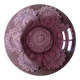 Round dish in Véréco amethyst glass