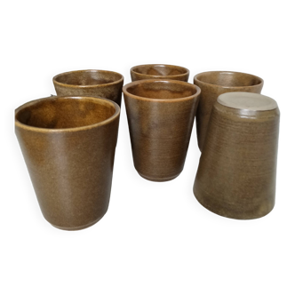 Digoin stoneware cup