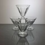 24-piece service in Baccarat crystal model Rex 1920-30's