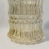 Baladeuse vintage en verre ambré