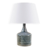 SCANDINAVIAN WORK, Vintage signed ceramic lamp, Sweden, circa 1960