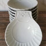 Scallop shells porcelain