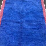 Handmade pure wool rug, traditional craftsmanship, size 100 x 200 cm