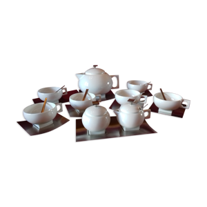 Set de 6 tasses , 1 théière,
