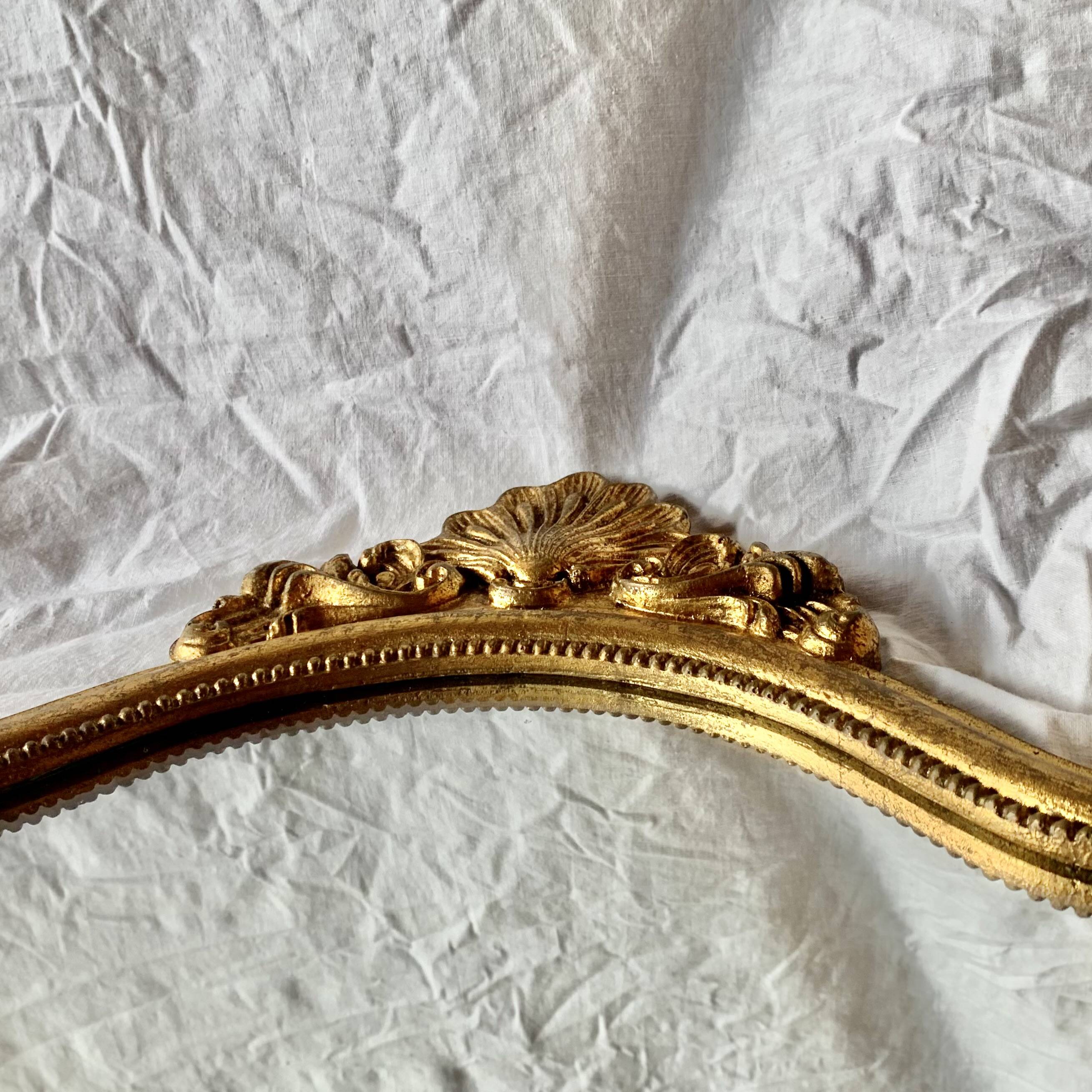 Vintage Regency Style Wall Mirror - 75cm