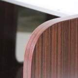 Vintage Italian Rosewood Night Stands, Set of Two