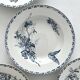4 deep plates ironstone butterflies "Carmen" Sarreguemines