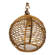 Vintage 1950s Italian Bamboo Sphere Chandelier