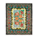 Handmade Vintage Moldovan Black Kilim 181 cm