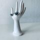 Handmade ceramic vase and jewelry holder
