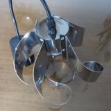 70s chrome metal hanging