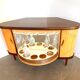 Sesame Bar multifunctional Dry Bar and Book Case with tambour doors