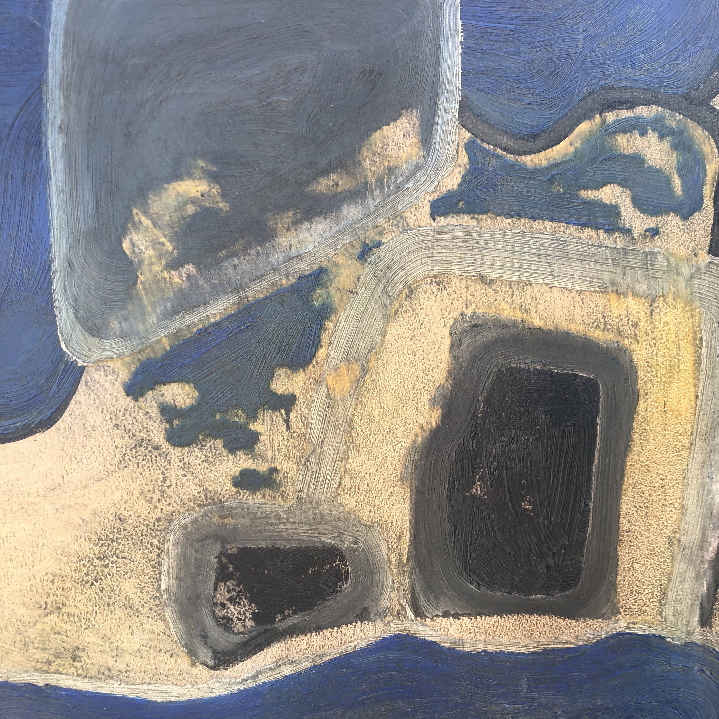 Abstract oil painting