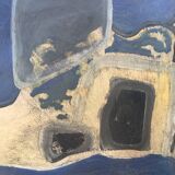 Abstract oil painting