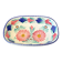 Ravier ashtray Faïencerie de Quimper, HB Henriot - floral decoration