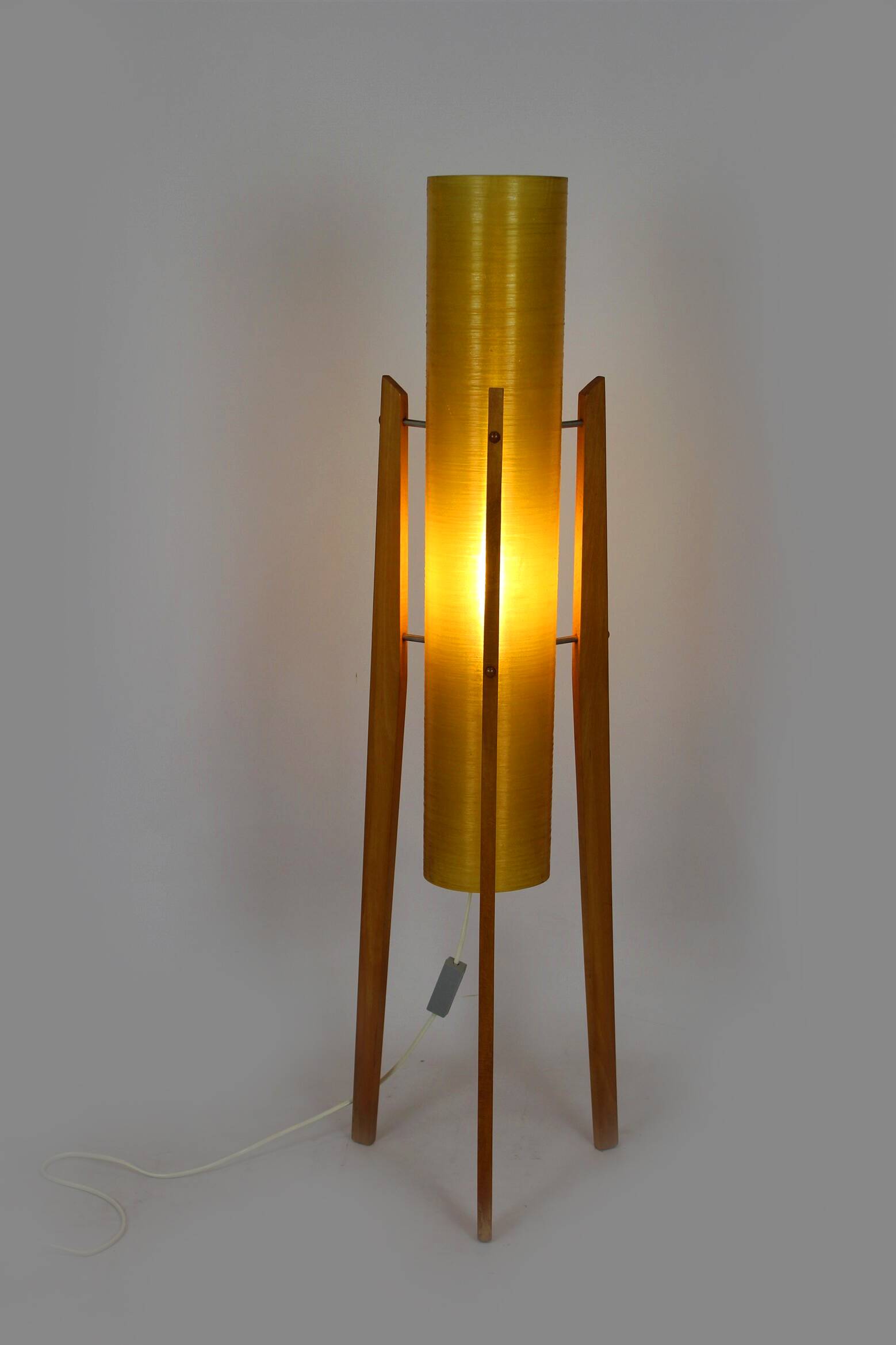 Space Age Rocket Floor Lamp from Novoplast Sered, 1960s