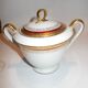 White porcelain sugar bowl