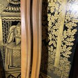 Upholstered bed in Louis XV style