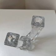Vannes le Chatel crystal candle holder 1960