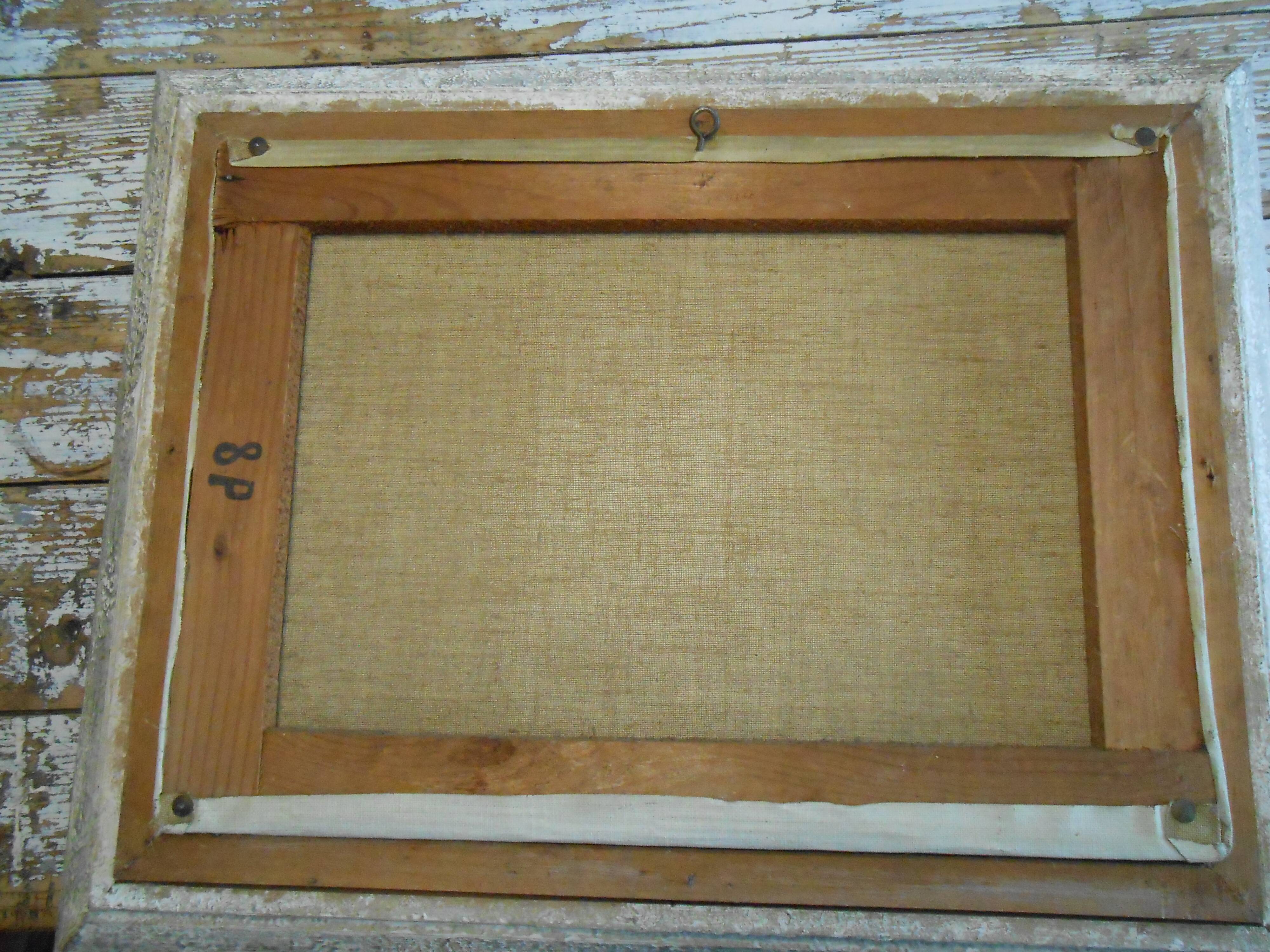 Countryside landscape, oil painting