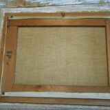 Countryside landscape, oil painting