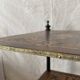Side table, Napoleon III occasional table with 3 tiers in marquetry.