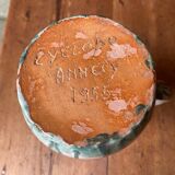 Ceramic pitcher by the Cyclope workshop Annecy 1955
