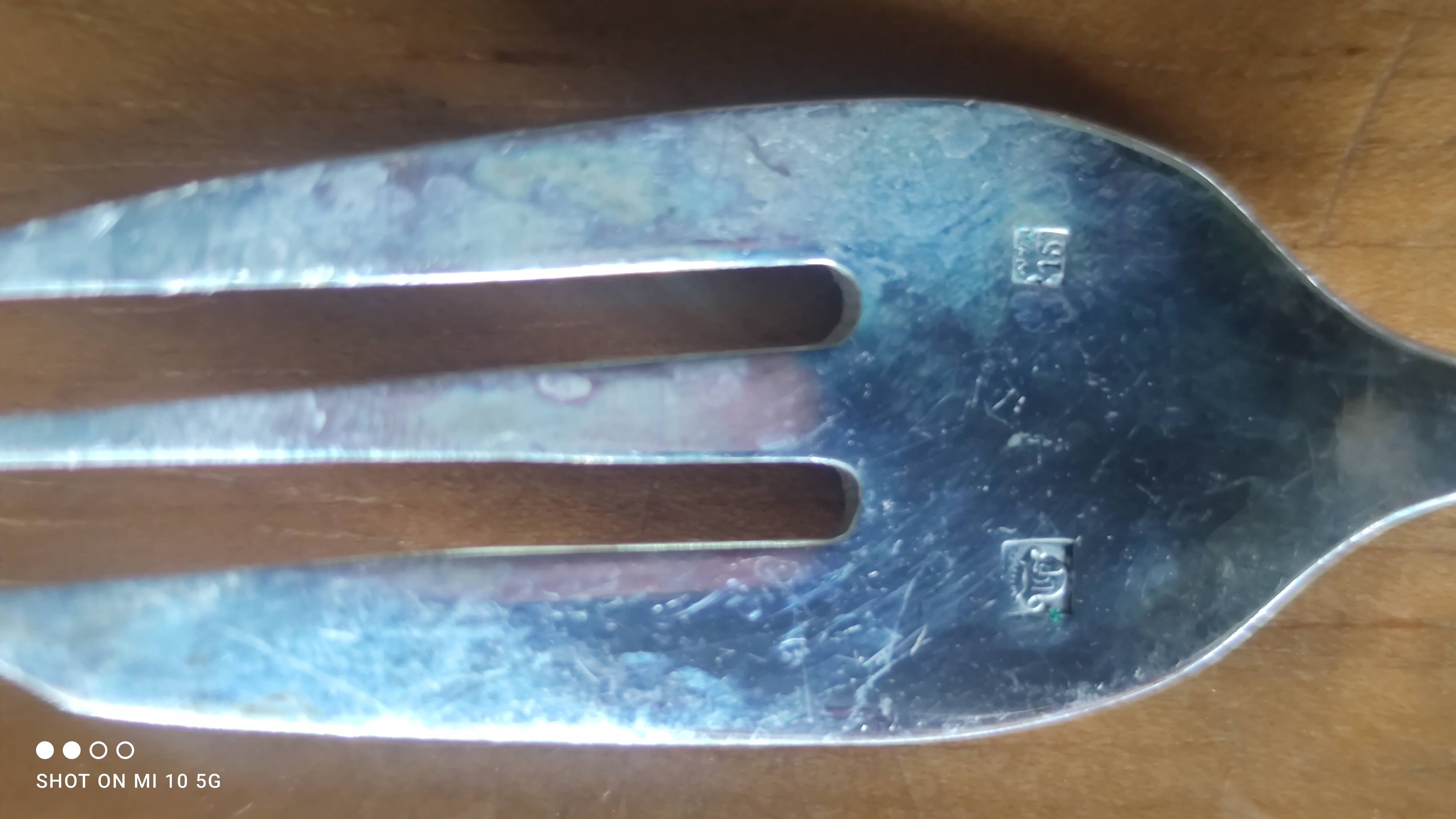 Silver-plated flatware set with its original silver-plated metal box, Maison St Médard silversmiths, circa 1950