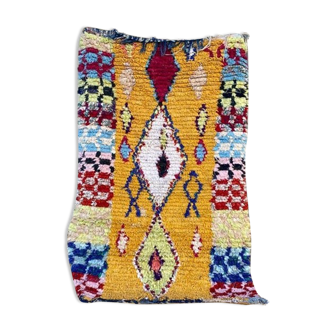 Moroccan area rug, Moroccan rug, Tapis berber, tapis marocain, Boucherouite Rug, Tribal Rug Area rug