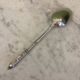 12 small silver-plated metal spoons, Russian-style handles, SAM Lux