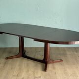 Baumann 255cm oval extendable table Scandinavian design vintage 60 70 rallon