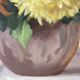 Peinture bouquet de fleurs encadrée