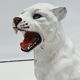 Tiger Statue Ceramic White
