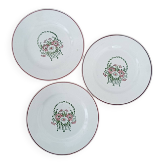 Saint-Amand dessert plates