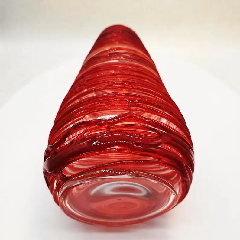 Exceptional Mid-Century Style Vase in Murano Glass by Sergio Costantini
