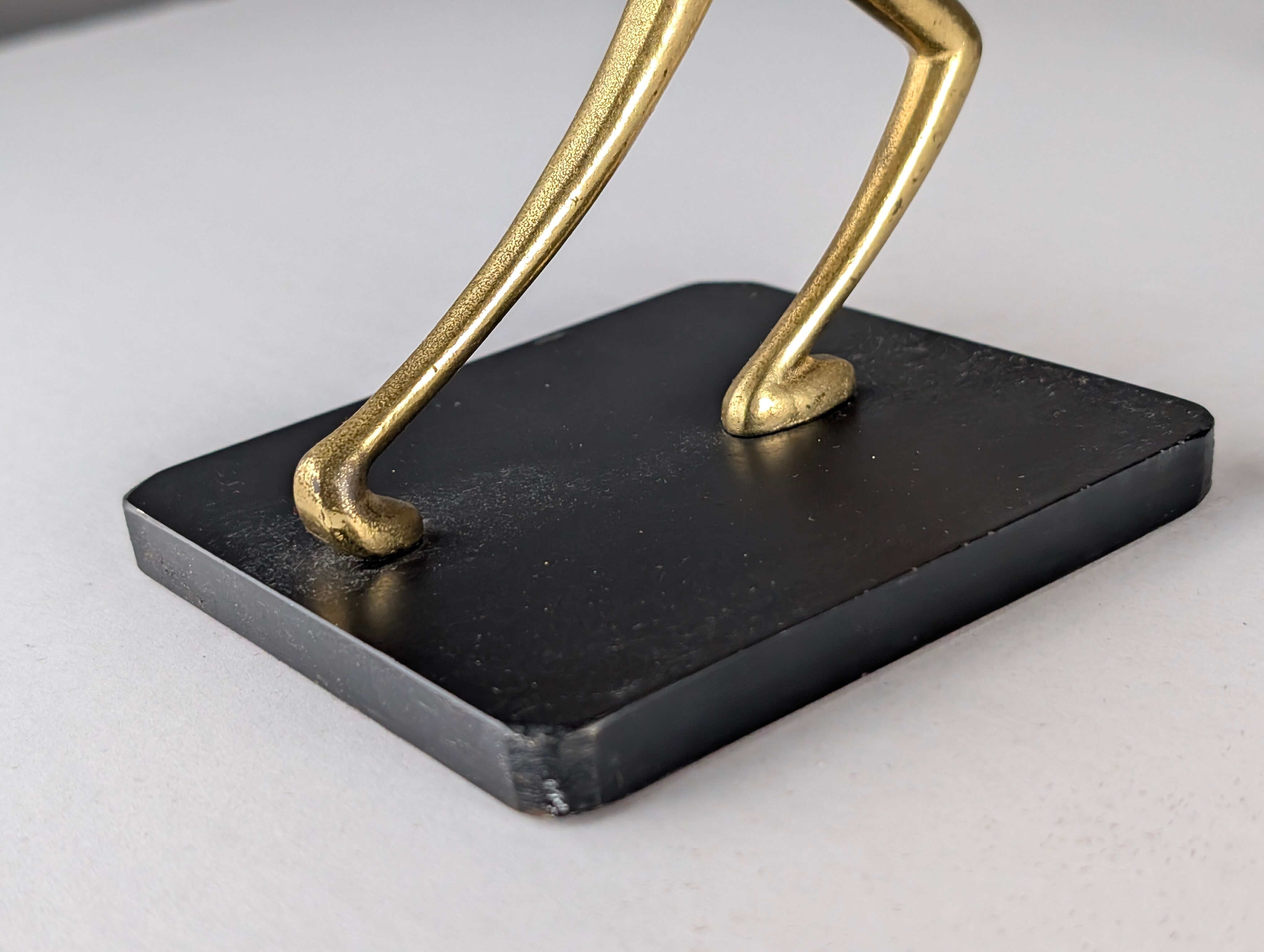 Art Deco Bronze Candelabra Pair by Karl Hagenauer, 1930s