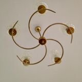 Spiral chandelier 5 lights