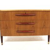 Commode scandinave , Bröderna Gustavssons, Markaryd, Suède, 1950