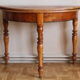 Louis-Philippe half-moon table