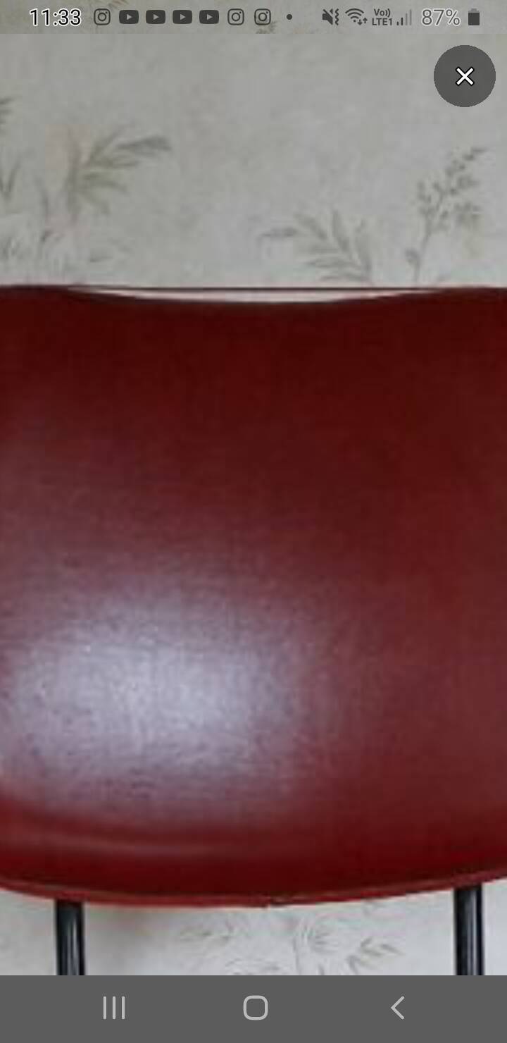 Red chair individually